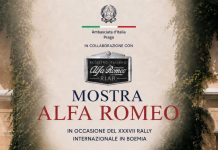 L’Ambasciata d’Italia a Praga ospiterà una mostra di auto storiche di Alfa Romeo in occasione del Rally Internazionale in Boemia