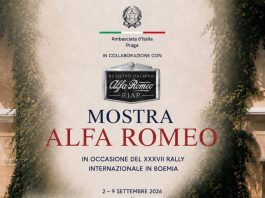 L’Ambasciata d’Italia a Praga ospiterà una mostra di auto storiche di Alfa Romeo in occasione del Rally Internazionale in Boemia