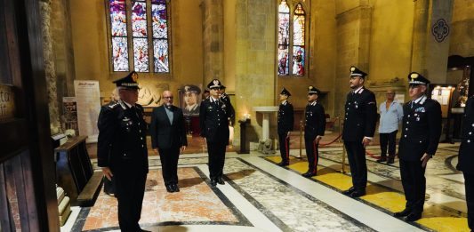 Il generale Masciulli lascia il Comando dell’Interregionale Carabinieri “Ogaden” e rende omaggio ai luoghi simbolo dell’Arma a Napoli