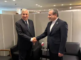 Tajani incontra il ministro degli esteri dell’Iran Araghchi: “Discusso dei negoziati per la riapertura di Hormuz”