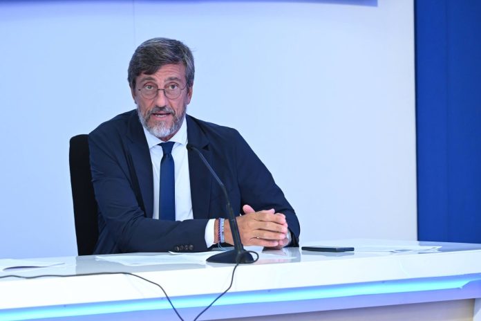 Roma, Sede Rai Via Teulada: Bruno Vespa