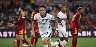L’Inter rimonta due gol alla Roma e lo scontro al vertice finisce 2-2, doppiette di Koné e Lautaro