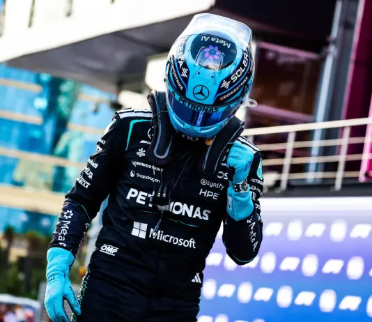 F1, a Baku trionfa Russell davanti a Verstappen e Hadjar. 4° Leclerc, poi Antonelli ed Hamilton