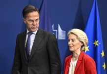 Incontro von der Leyen-Rutte a Bruxelles: “Ue e Nato unite, manterranno la pressione sulla Russia”