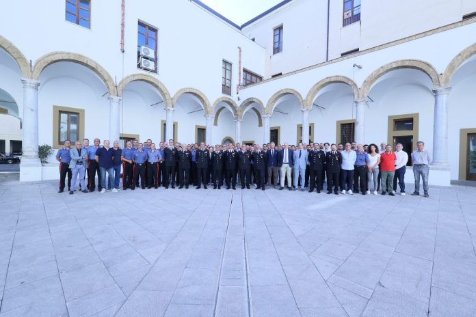 Saluto del Gen. di Brigata Luciano Magrini ai militari del Comando Provinciale