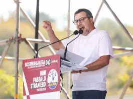 La Lega a Pontida, Salvini: “Proporrò un congresso straordinario a ottobre, uniti si vince”