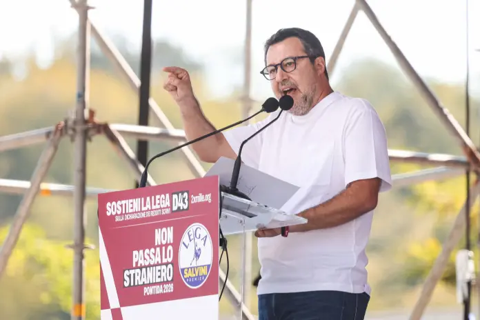 Pontida, Il raduno politico nel pratone di Pontida dei militanti della Lega Nord