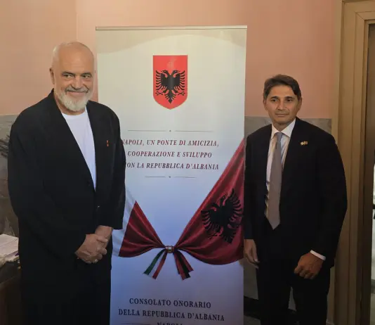 Inaugurato a Napoli il Consolato onorario della Repubblica d’Albania / Video
