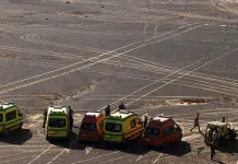 Egypt, 16 dead and 28 injured after bus overturns in South Sinai