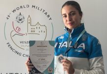Mondiali Militari, Manuela Spica bronzo nella sciabola a Budapest