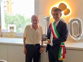 Cagliari festeggia i 100 anni di Giuseppe Spissu, gli auguri del sindaco Zedda
