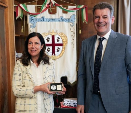 Todde incontra l’Ambasciatore svizzero in Italia Balzaretti, focus su opportunità di collaborazione tra Sardegna e Svizzera