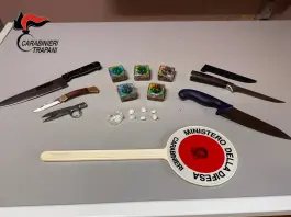 Controlli straordinari dei Carabinieri nel Trapanese, 4 fermi per droga