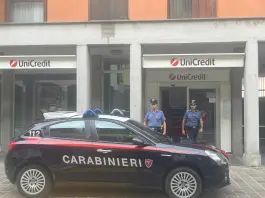 Arrestato l’autore della rapina alla Banca UniCredit di Sant’Angelo Lodigiano