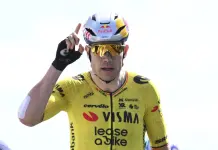 Van Aert vince la 15esima tappa della Vuelta, Mas sempre in rosso