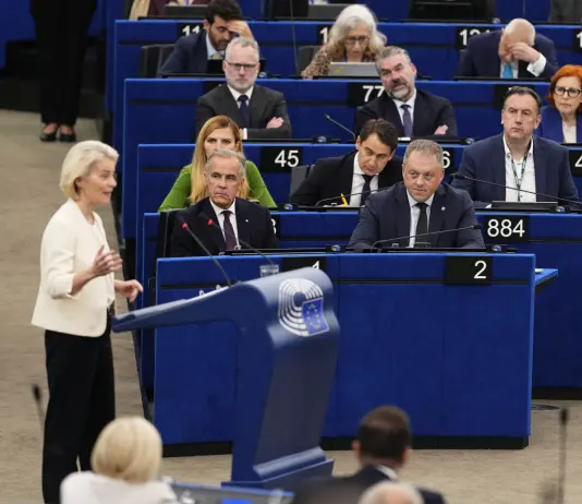 Von der Leyen, il discorso sullo Stato dell’Unione: “Consapevoli delle minacce, l’obiettivo è un’Europa indipendente”