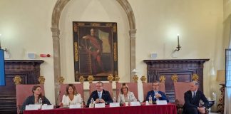 Rocca di Monselice, inaugurata la nuova scala di accesso al Mastio Federiciano. Giacinti “Regione Veneto continuerà a investire”