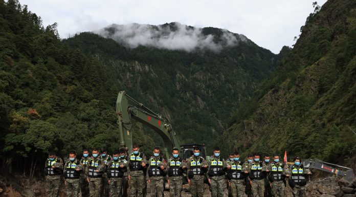 Cina: commemorazioni nello Xizang per le vittime della colata di fango (1)