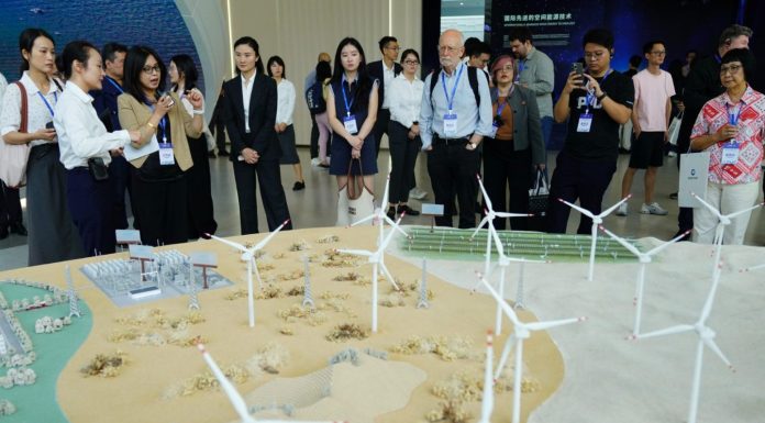 Cina: ospiti del Forum Asia-Pacifico visitano Mingyang nel Guangdong (1)