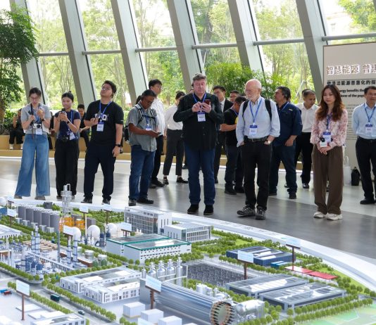 Cina: ospiti del Forum Asia-Pacifico visitano Mingyang nel Guangdong (2)
