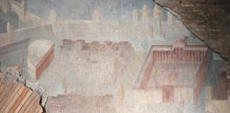 A Roma restaurati affreschi e mosaici delle Terme di Traiano (1)