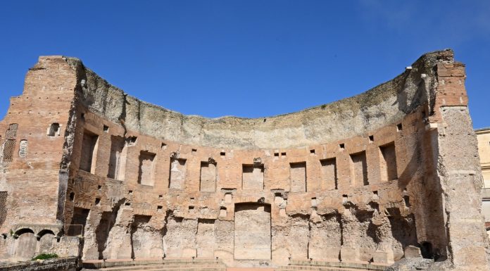 A Roma restaurati affreschi e mosaici delle Terme di Traiano (3)