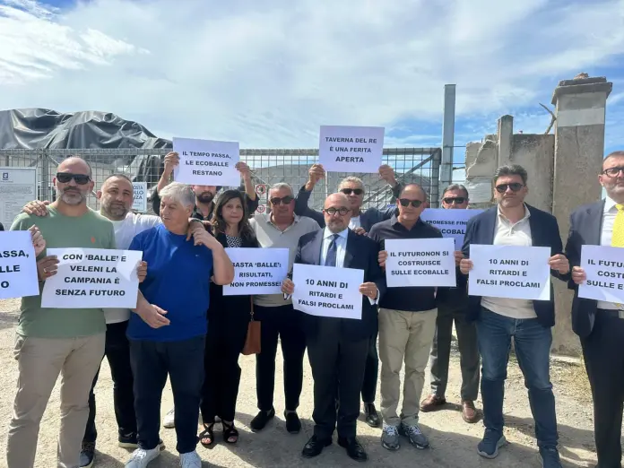 Flashmob centrodestra Giugliano