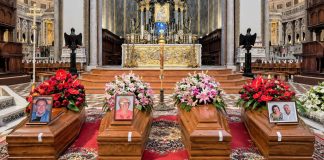 Crollo Messina, la Cattedrale gremita per l’ultimo saluto alle vittime