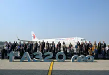 Cina: Airbus consegna il primo A320 assemblato nella nuova FAL di Tianjin (1)