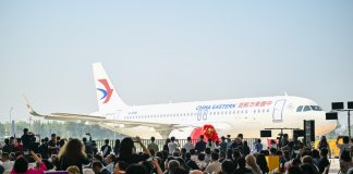 Cina: Airbus consegna il primo A320 assemblato nella nuova FAL di Tianjin (2)