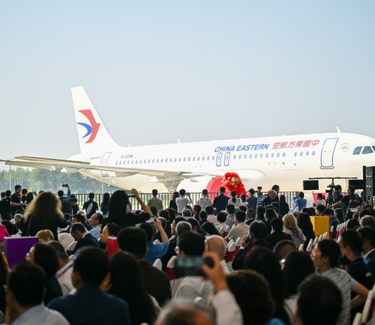 Cina: Airbus consegna il primo A320 assemblato nella nuova FAL di Tianjin (2)