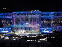 Cina: lo spettacolo di luci apre il festival Shining Shanghai (3)