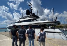 Nel Reggino sequestrato uno yacht di lusso da oltre 10 milioni di euro