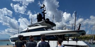 Nel Reggino sequestrato uno yacht di lusso da oltre 10 milioni di euro