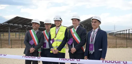 In Sicilia Nadara annuncia il completamento del più grande impianto agrivoltaico d’Italia
