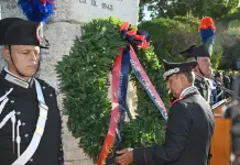Salvo D’Acquisto, commemorazione a Fiumicino con il Comandante Generale dell’Arma dei Carabinieri Luongo e il fratello dell’eroe