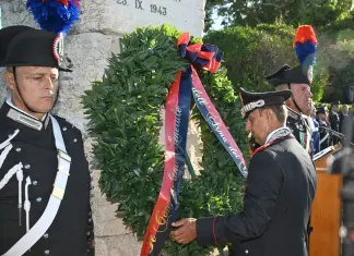 Salvo D’Acquisto, commemorazione a Fiumicino con il Comandante Generale dell’Arma dei Carabinieri Luongo e il fratello dell’Eroe / Video