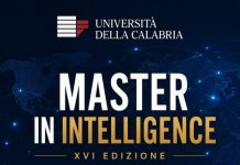 Master in Intelligence dell’Università della Calabria, domande fino al 30 ottobre