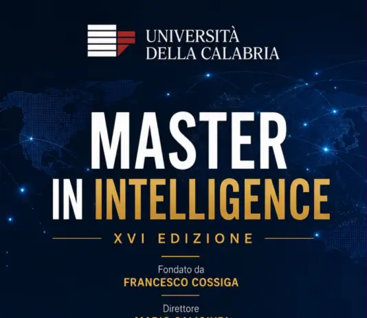 Master in Intelligence dell’Università della Calabria, domande fino al 30 ottobre