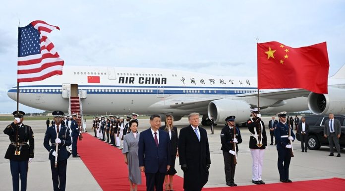 Cina: Xi arrivato negli Stati Uniti per visita di Stato (2)