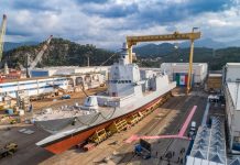 Fincantieri, consegnato alla Marina Militare il PPA “Domenico Millelire”