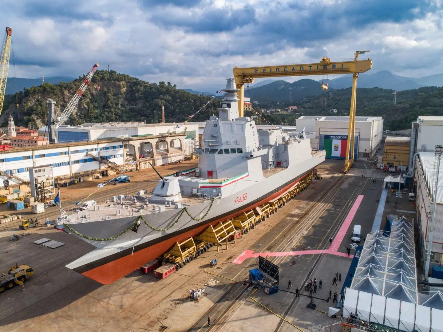 Fincantieri, consegnato alla Marina Militare il PPA “Domenico Millelire”