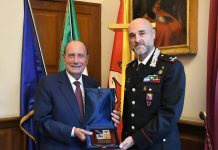 Schifani riceve il nuovo Comandante Provinciale dei Carabinieri di Palermo