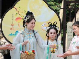 Cina: lanterne e dolci tradizionali per la Festa di metà autunno (3)