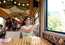Cina: il treno turistico del Wuyishan attira tanti visitatori (2)