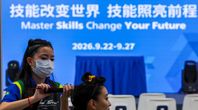 Cina: acconciatura e moda tra le prove dei WorldSkills a Shanghai (2)