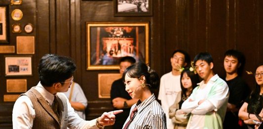 Cina: Tianjin, ex banca del 1912 ospita spettacoli immersivi (3)