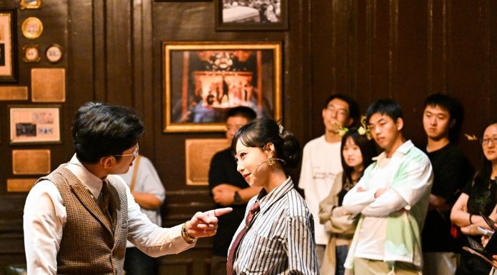 Cina: Tianjin, ex banca del 1912 ospita spettacoli immersivi (3)