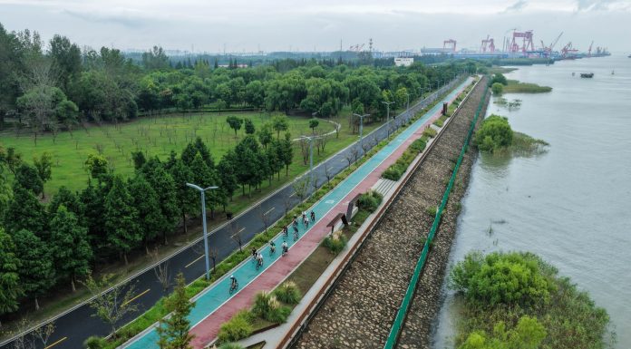 Cina: a Nantong spazi ecologici e ricreativi lungo lo Yangtze (1)