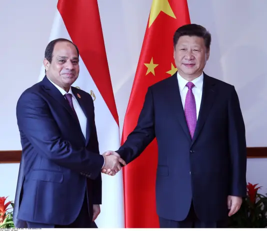 Egitto, Al-Sisi accoglie Xi Jinping al Cairo